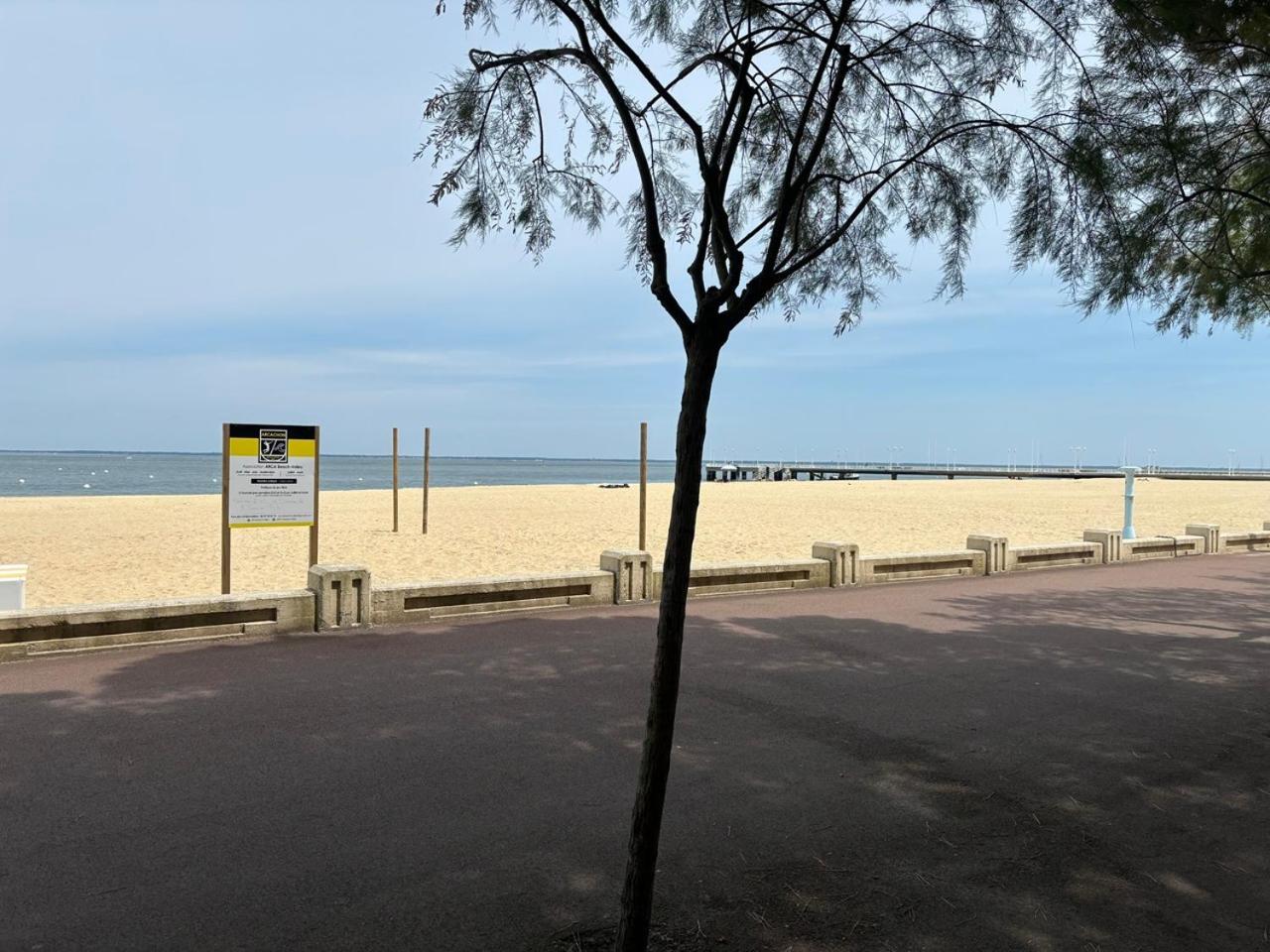 3 Pieces Avec Terrasse Entre Plage Et Centre Ville آركاشو المظهر الخارجي الصورة